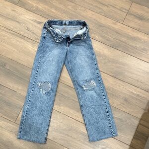 Art Class Blue Distressed Girl Jeans size 14